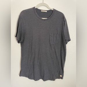 Marine Layer Striped Pocket Tee - M/L